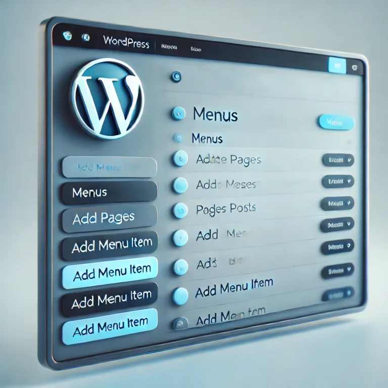 Меню WordPress в кастомной теме